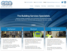 Tablet Screenshot of cpsbuildingservices.co.uk